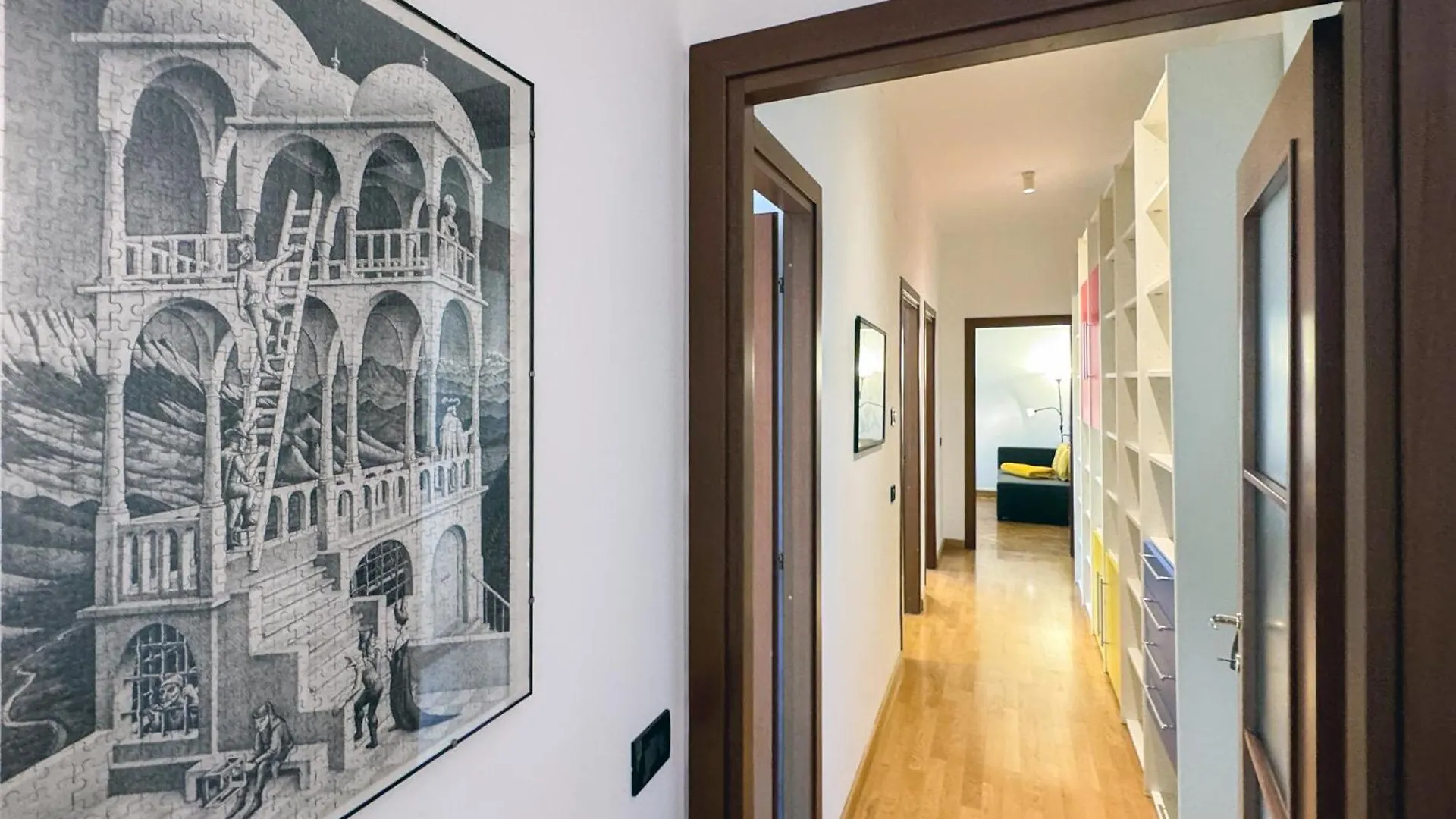 רומא Escher'S Penthouse On Nomentana 0*,